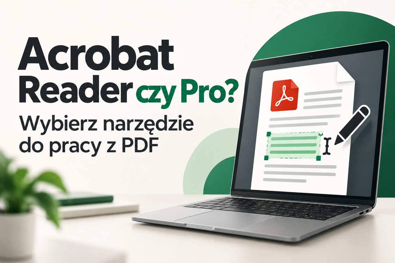 Acrobat Reader czy Pro? Wybierz narzędzie do pracy z PDF